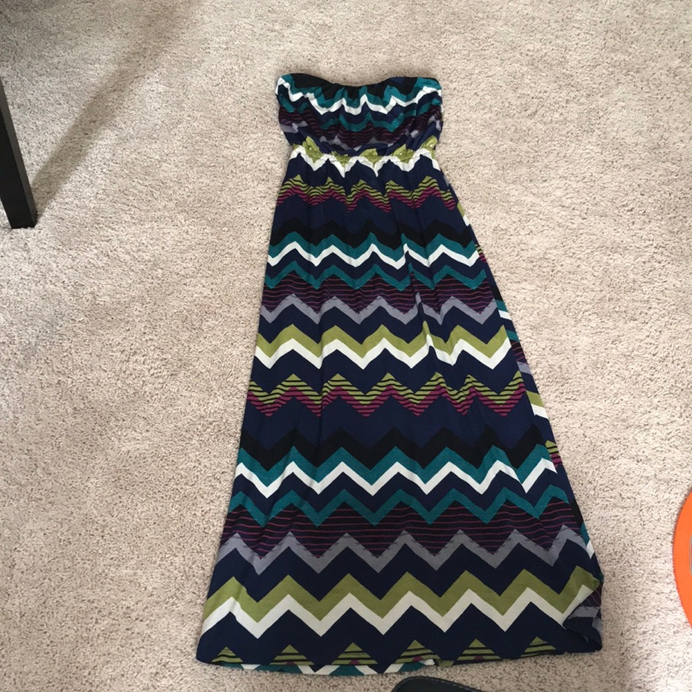 Trixxi maxi dress strapless